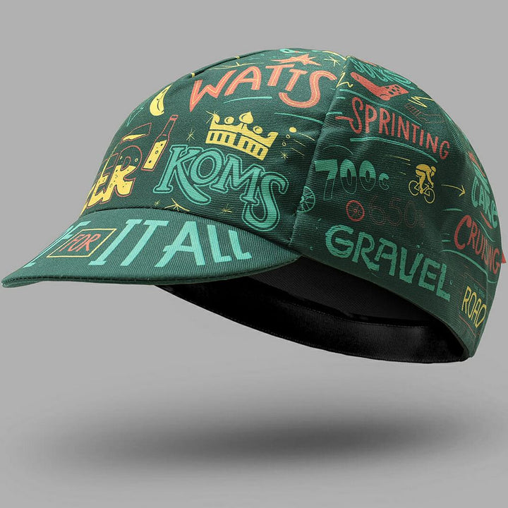 Bello Cycling Cap - I Ride For It All - Cycling Cap from Bello at The Prince Webshop