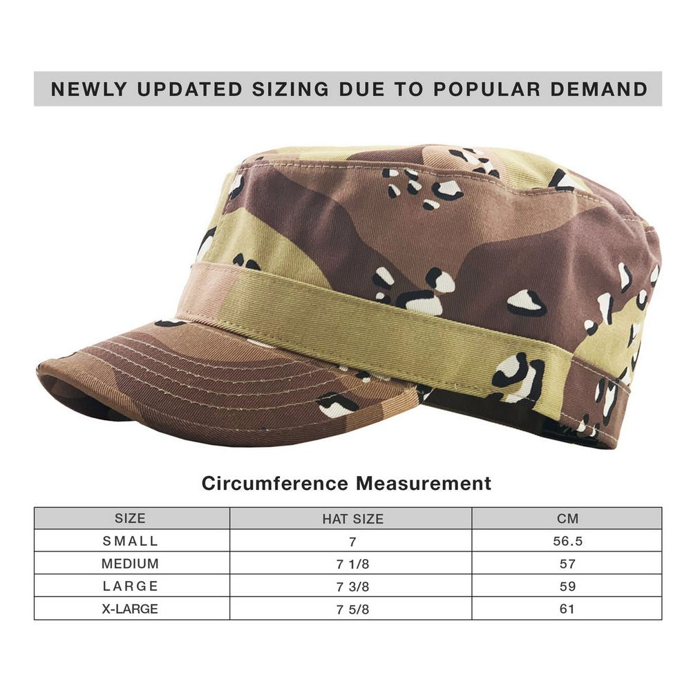 Ethos Army Cadet Cap in 100% Cotton - Desert CAMO - Army Cap from Ethos at The Prince Webshop