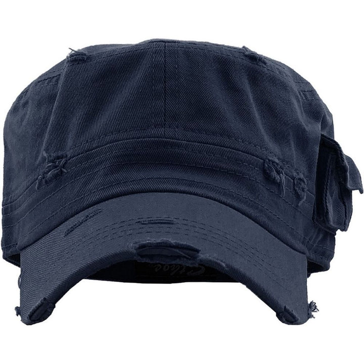 Ethos Army Cadet Cap in 100% Cotton Distressed - 4 COLORS - Army Cap from Ethos at The Prince Webshop