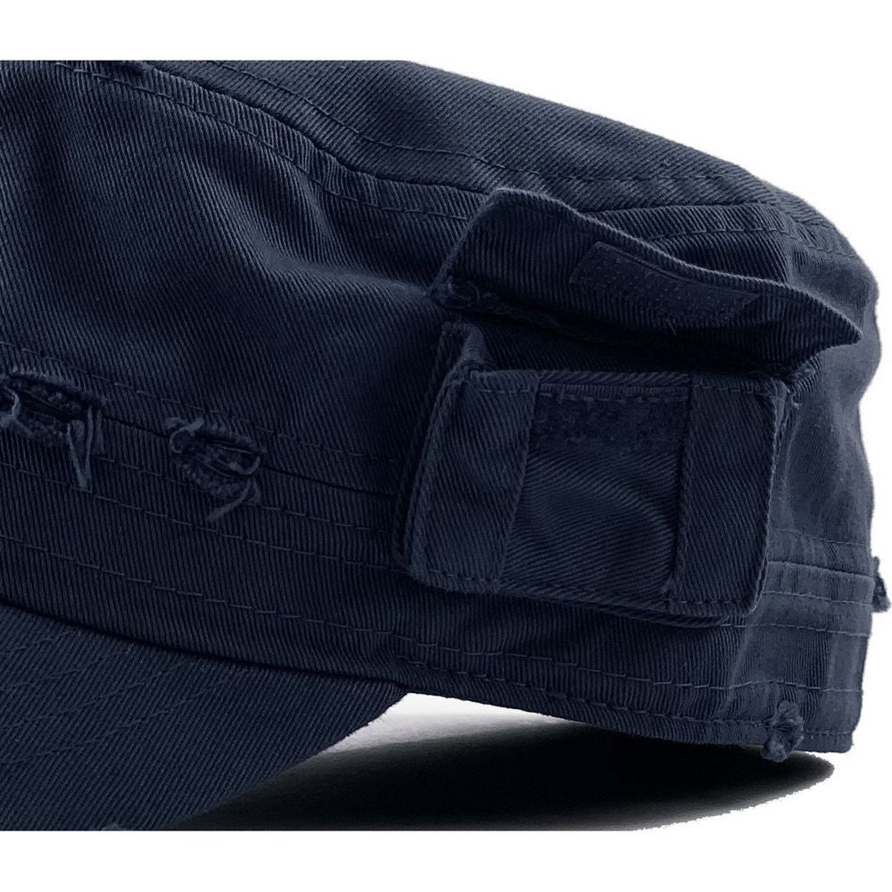 Ethos Army Cadet Cap in 100% Cotton Distressed - 4 COLORS - Army Cap from Ethos at The Prince Webshop
