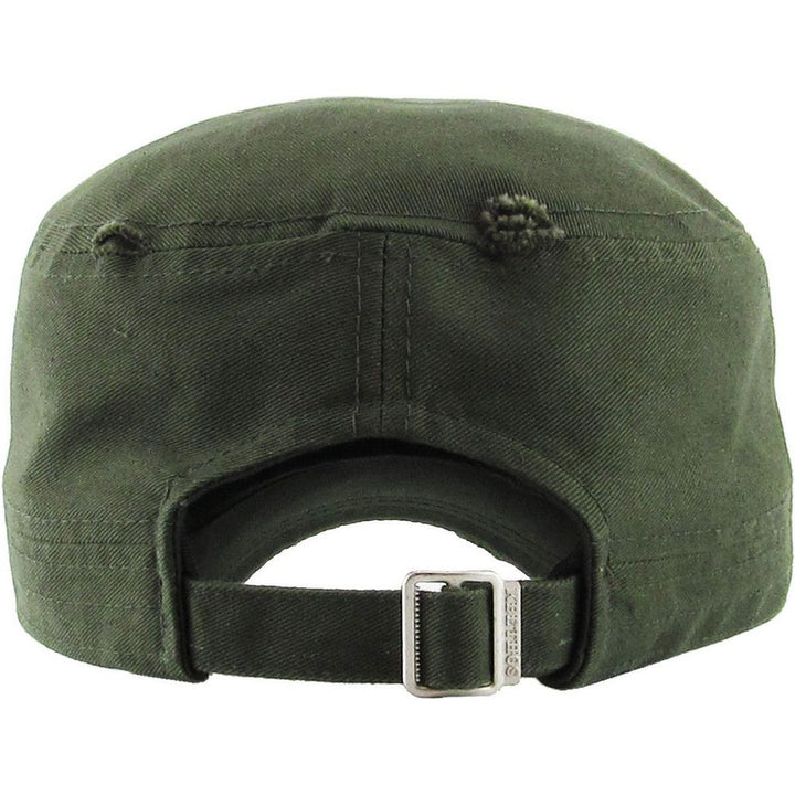 KBEthos Vintage Cadet Hat i 100% Bomuld - 9 Herre Farver - Army Cap fra Ethos hos The Prince Webshop