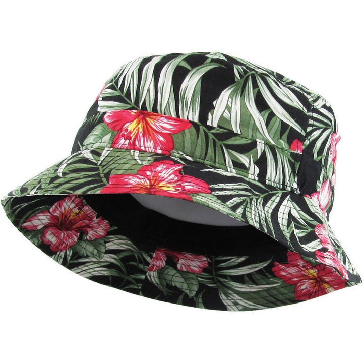 Ethos Floral Bucket Hat - Black/Green - Bucket Hat from Ethos at The Prince Webshop