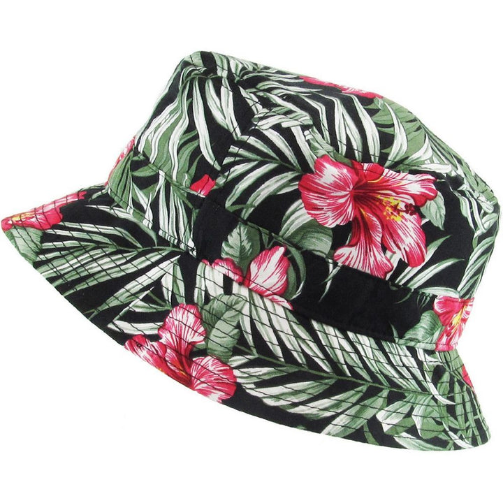 Ethos Floral Bucket Hat - Black/Green - Bucket Hat from Ethos at The Prince Webshop