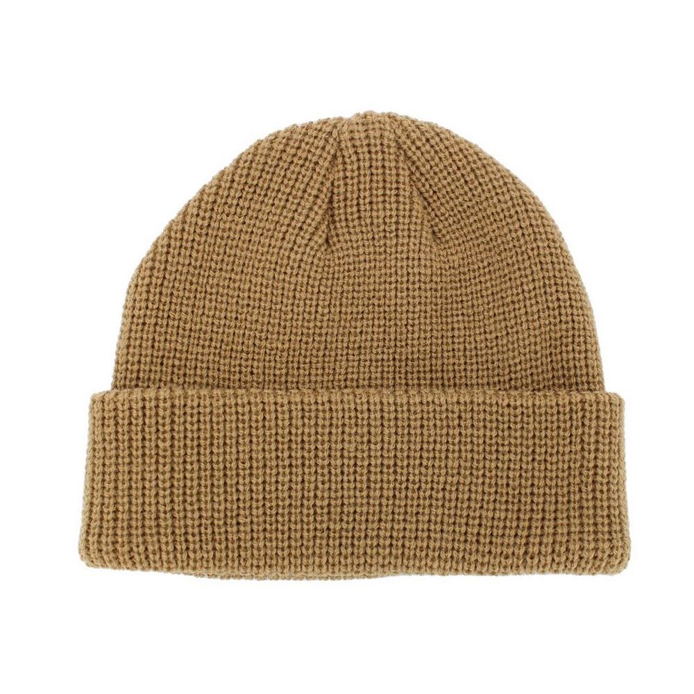 Ethos FISHERMAN BEANIE - BEIGE acrylic hat in classic fisherman style - Hat from Ethos at The Prince Webshop