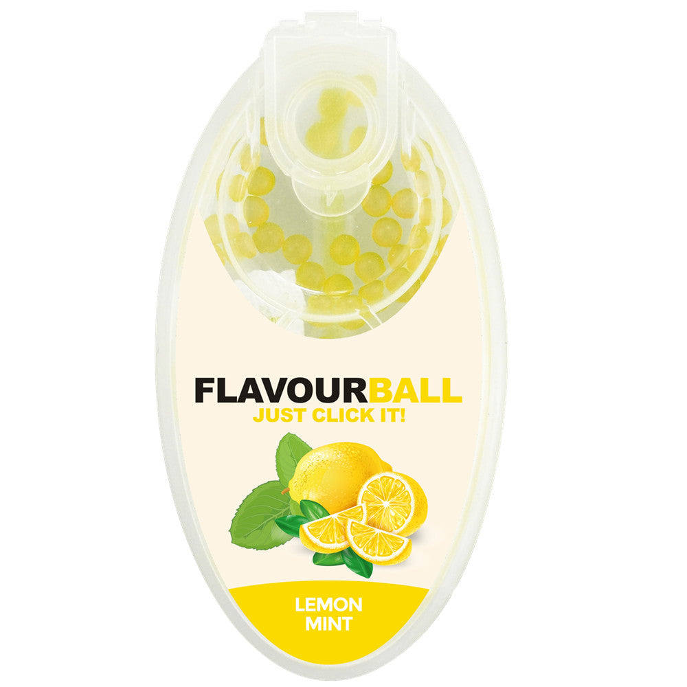100 pcs Cool Lemon Mint Flavor Balls in Pod - Aroma Balls from FLAVOR BALLS at The Prince Webshop