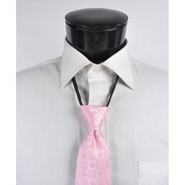 Zip-Up® Tie - Pink M Dots - Tie from Umo Lorenzo at The Prince Webshop