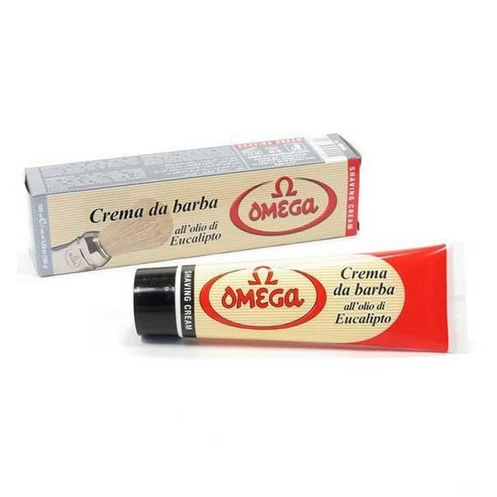 Omega Eucalyptus Shaving Cream in Tube 150ml - Shaving Cream from Omega Italy at The Prince Webshop