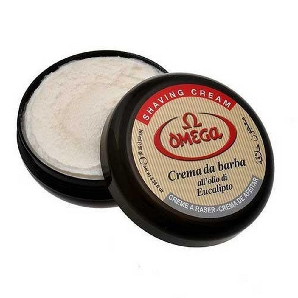 Omega Eucalyptus Shaving Cream in Bowle 150ml - Shaving Cream from Omega Italy at The Prince Webshop
