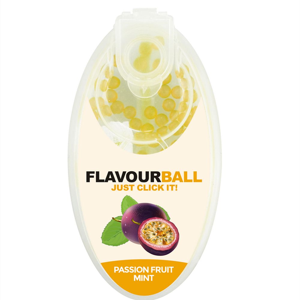 100 pcs Cool Passionfruit Mint Flavor Balls in Pod - Aroma Balls from FLAVOR BALLS at The Prince Webshop