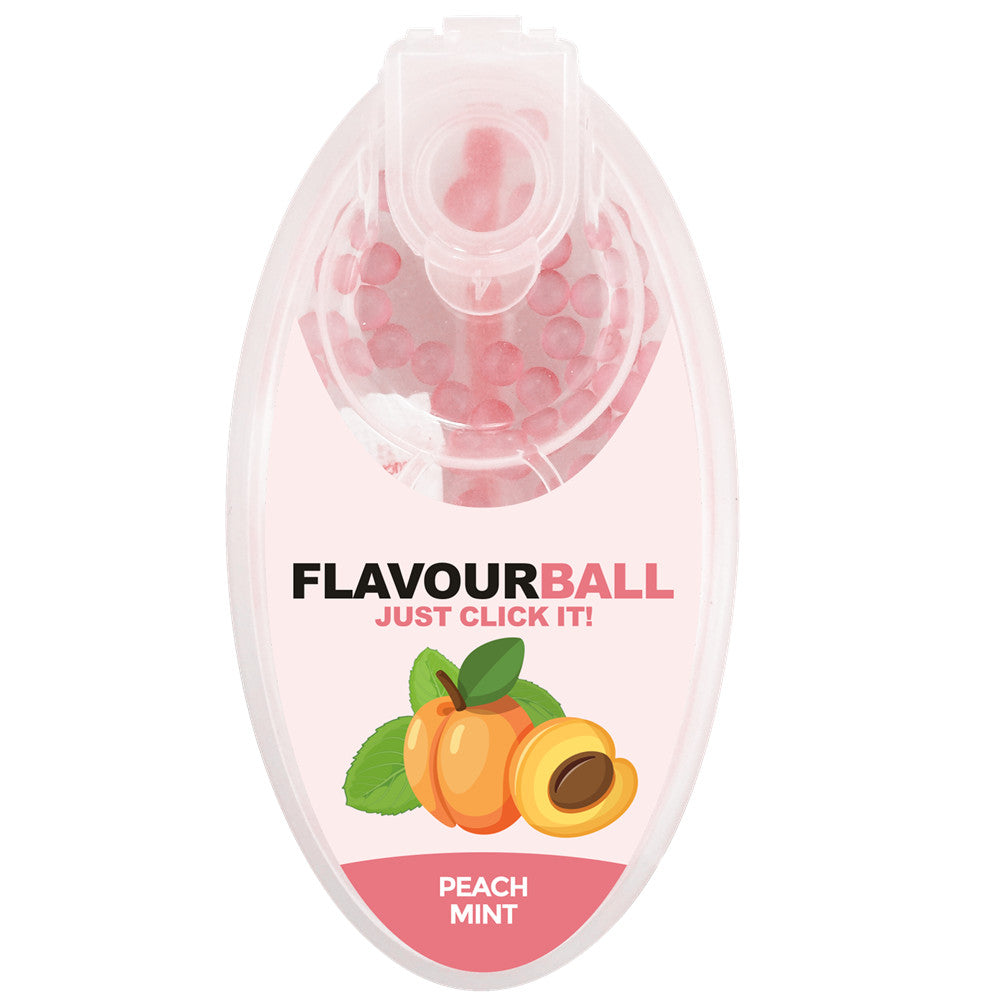100 pcs Cool Peach Flavor Balls in Pod - Aroma Balls from FLAVOR BALLS at The Prince Webshop