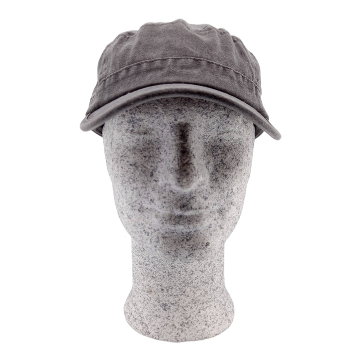 MJM CUBA Army Cap Dyed Cotton Twill - Sort - Army Cap fra MJM Hats hos The Prince Webshop