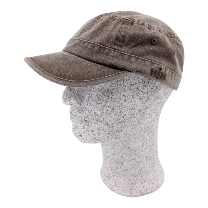 MJM CUBA Army Cap Dyed Cotton Twill - Green - Army Cap from MJM Hats at The Prince Webshop