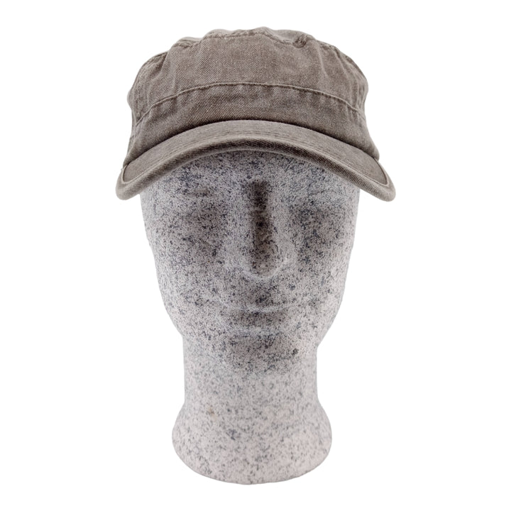 MJM CUBA Army Cap Dyed Cotton Twill - Green - Army Cap from MJM Hats at The Prince Webshop