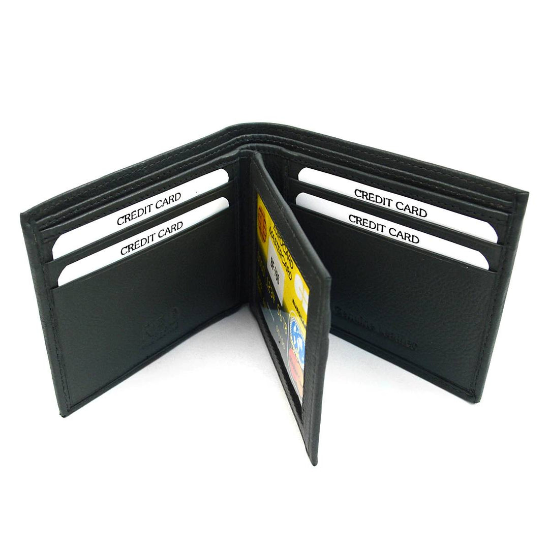 Two-wing RFID Wallet - Gray - Wallet from Umo Lorenzo at The Prince Webshop
