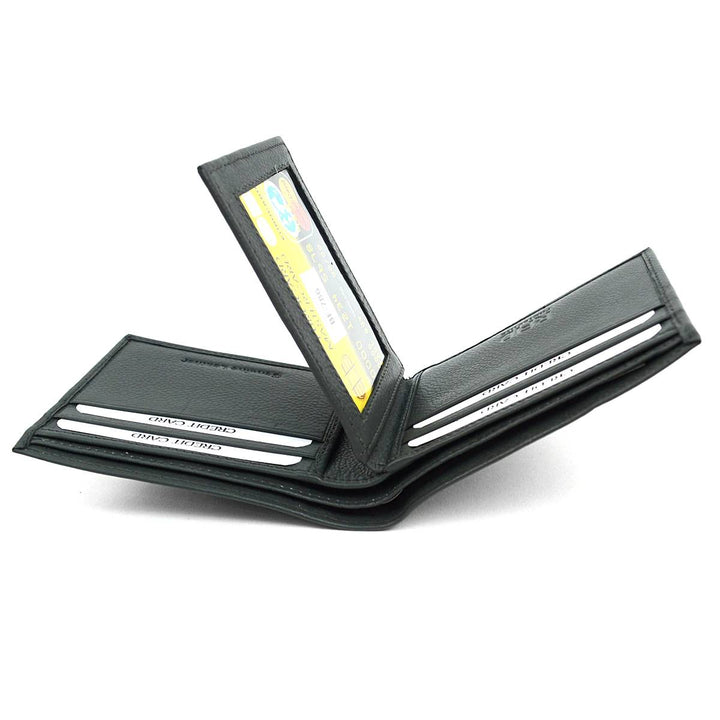Two-wing RFID Wallet - Gray - Wallet from Umo Lorenzo at The Prince Webshop