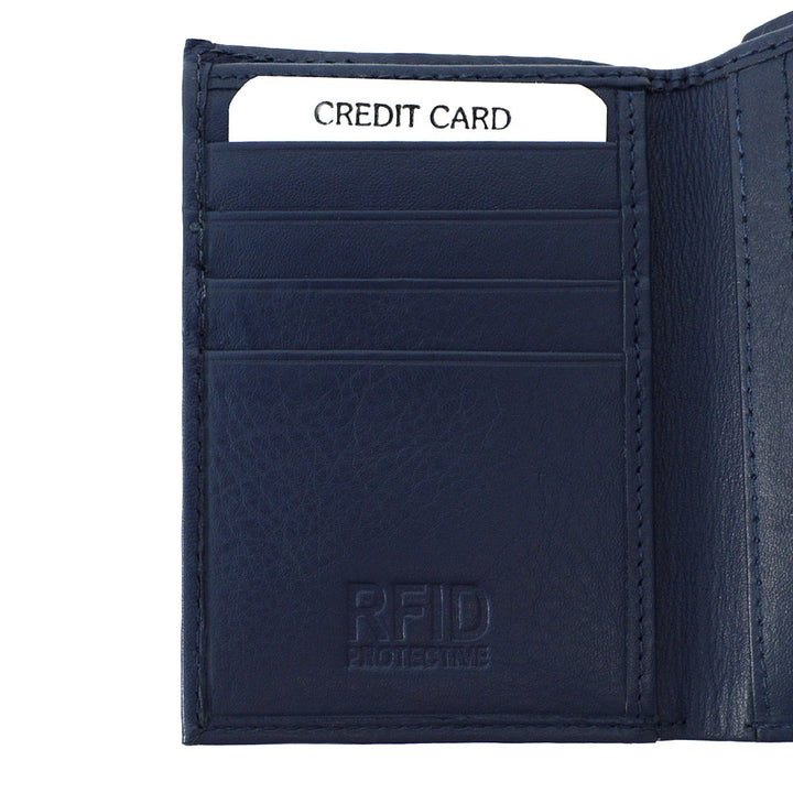 Three-winged RFID Wallet - Black - Wallet from Umo Lorenzo at The Prince Webshop