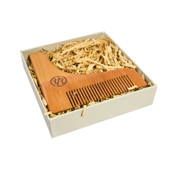 Rockwell Beard Shaper in Pear Wood - Combs & Brushes from Rockwell Razors Co. at The Prince Webshop