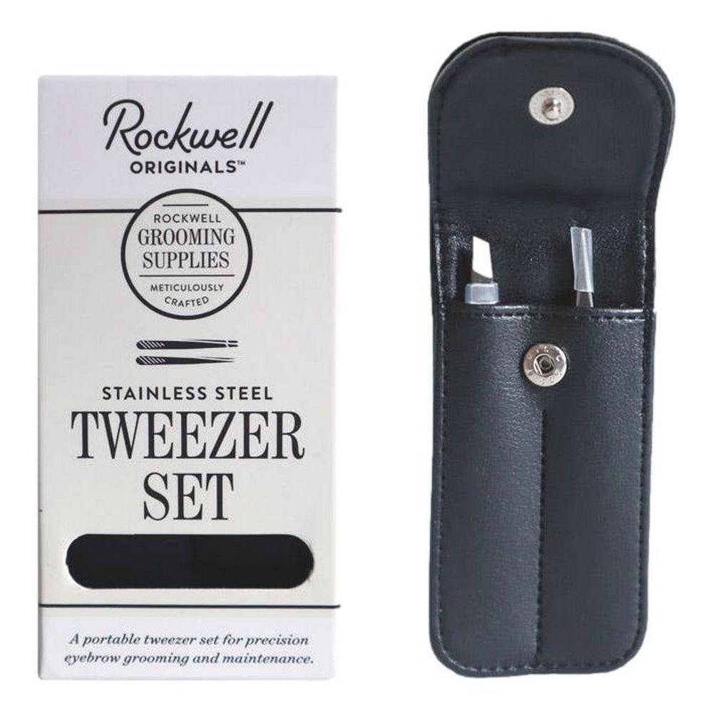 Rockwell Tweezer Set - Tweezers Set - Tweezers from Rockwell Razors Co. at The Prince Webshop