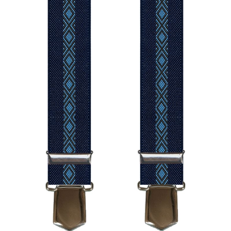 Blues Elegance Tuxedo Suspenders with Sleeve Holders - Suspenders from SCANBELT Shooster at The Prince Webshop