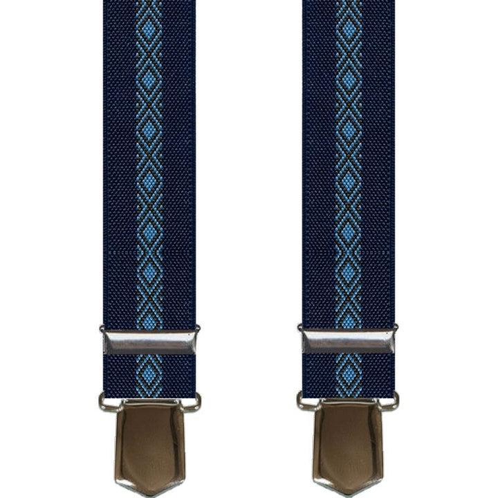 Blues Elegance Tuxedo Suspenders with Sleeve Holders - Suspenders from SCANBELT Shooster at The Prince Webshop