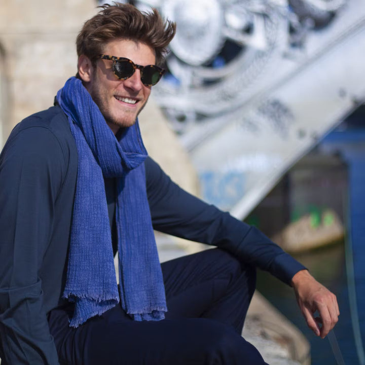 AV08 Tortuga Bay Foulard Scarf - Eco Cotton - Scarf from AV08 Paris at The Prince Webshop