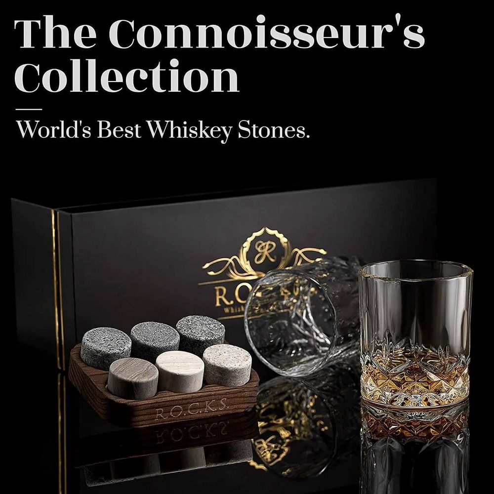 The Connoisseurs Set Signature Whiskey Glass Edition in Gift Box - Whiskey Glass from R.O.C.K.S at The Prince Webshop