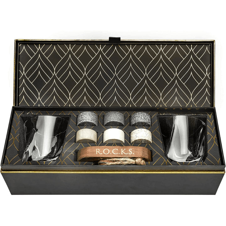 The Connoisseurs Set Twist Whiskey Glass Edition in Gift Box - Whiskey Glass from R.O.C.K.S at The Prince Webshop