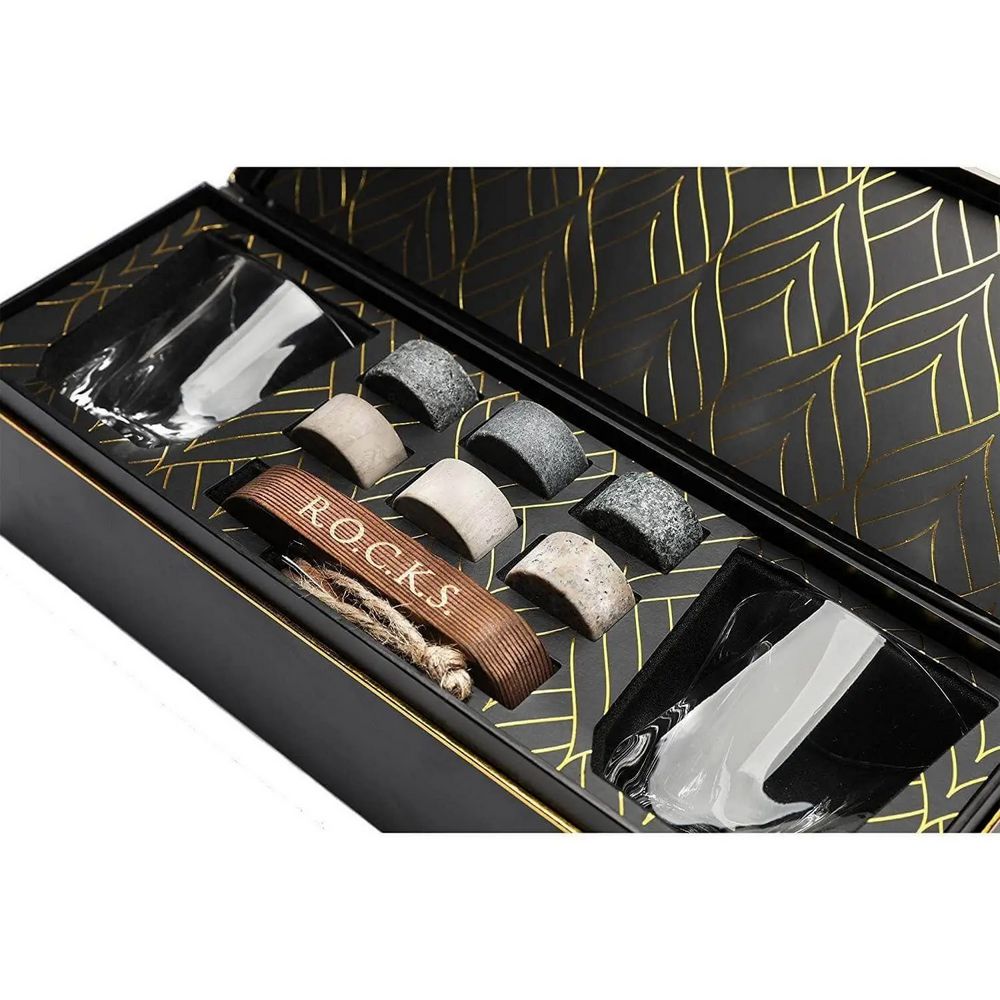 The Connoisseurs Set Twist Whiskey Glass Edition in Gift Box - Whiskey Glass from R.O.C.K.S at The Prince Webshop