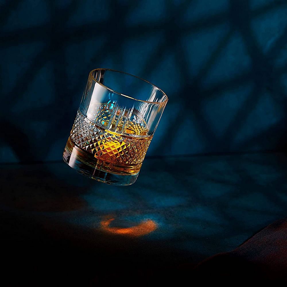 2 pcs. RESERVE Crystal Whiskey Glass in Gift Box - Whiskey Glass from R.O.C.K.S at The Prince Webshop