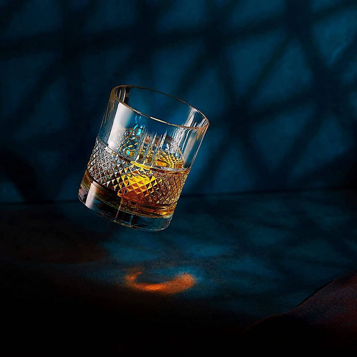 2 pcs. RESERVE Crystal Whiskey Glass in Gift Box - Whiskey Glass from R.O.C.K.S at The Prince Webshop