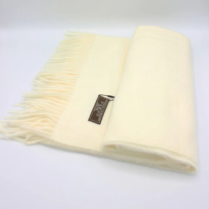 Hologramme Paris - Echarpe Sensation Cachemire uni - Ecru Scarf - Scarf from Hologramme Paris at The Prince Webshop