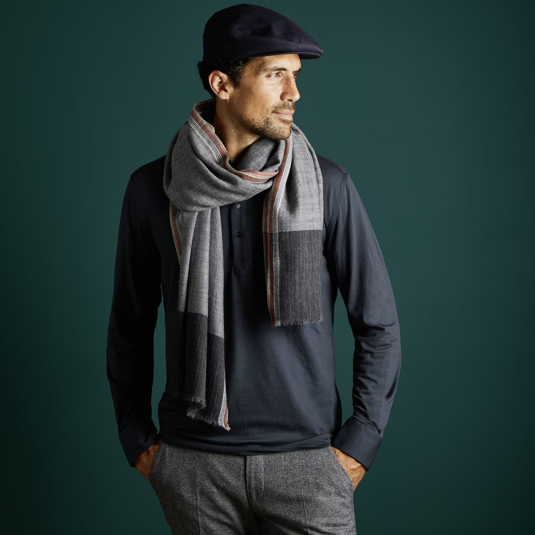 AV08 VYRNWY Foulard Scarf - Merino Wool - Scarf from AV08 Paris at The Prince Webshop