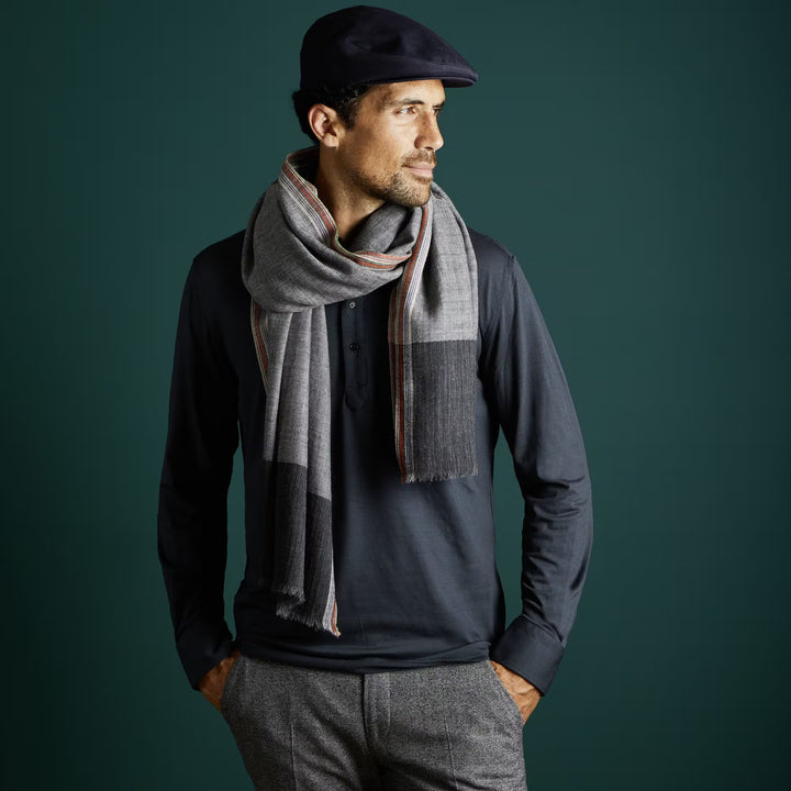 AV08 VYRNWY Foulard Scarf - Merino Wool - Scarf from AV08 Paris at The Prince Webshop