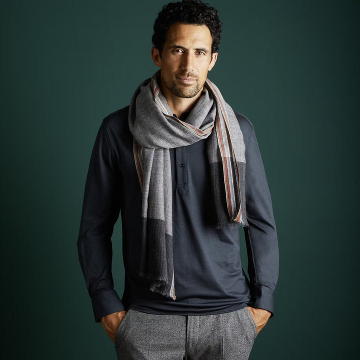AV08 VYRNWY Foulard Scarf - Merino Wool - Scarf from AV08 Paris at The Prince Webshop