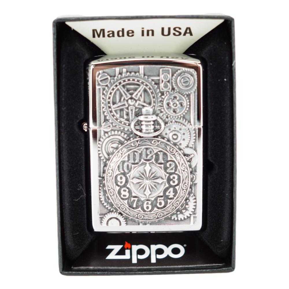 Zippo Lighter Pocket Watch Motif - Zippo Lighter from Zippo at The Prince Webshop