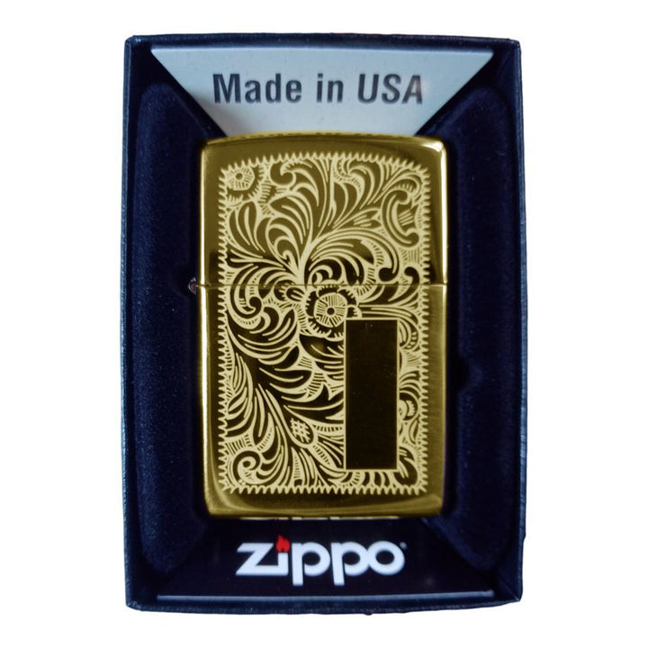 Zippo 60000814 Brass Venezia Lighter - Zippo Lighter from Zippo at The Prince Webshop