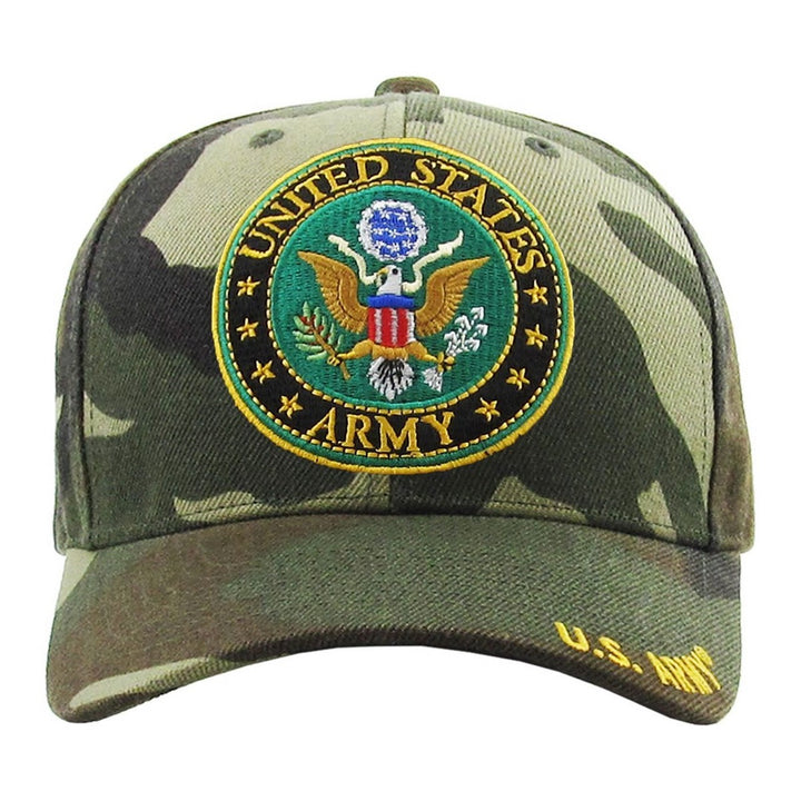 US ARMY SEAL Baseball Cap - Green Camo - Baseball Cap from Ethos at The Prince Webshop