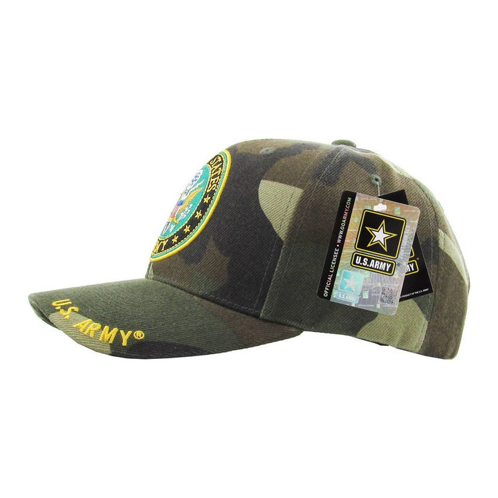 US ARMY SEAL Baseball Cap - Green Camo - Baseball Cap from Ethos at The Prince Webshop