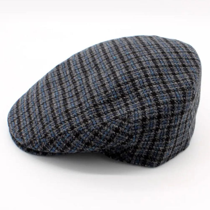 Casquette Piemonte Wool Cap - Navy Sixpence - S (56 cm) - Flat Cap from Hologramme Paris at The Prince Webshop
