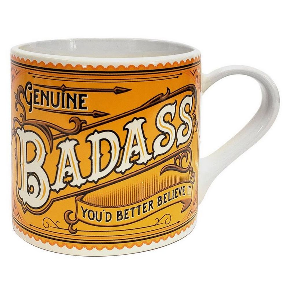 Trixie and Milo - Badass Ceramic Mug - Fun gift from Trixie & Milo at The Prince Webshop