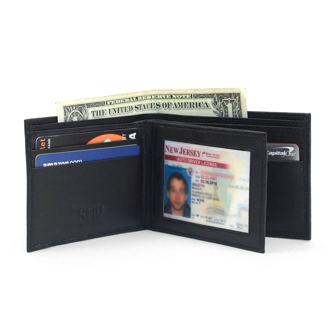 Two-winged RFID Wallet - Light brown - Wallet from Umo Lorenzo at The Prince Webshop