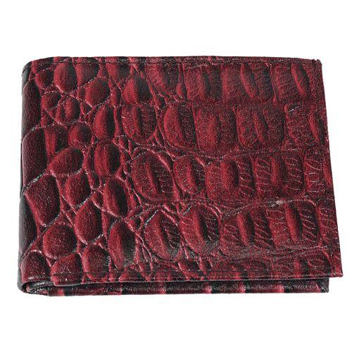Bi-Fold Wallet in Bordeaux Leather - Wallet from Umo Lorenzo at The Prince Webshop