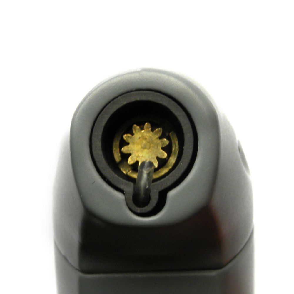 Brebbia Bowl Flame Pipe Lighter - Piezo - Black - Lighter from Brebbia at The Prince Webshop