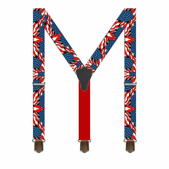Wide Stars & Stripes Braces - Braces from SCANBELT Shooster at The Prince Webshop