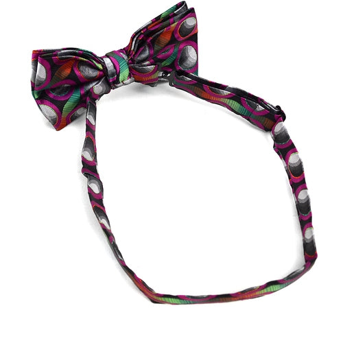 Circular Butterfly and Cloth Set in Green - Butterfly and Pocket Square Set from Laurant Bennet Milano at The Prince Webshop