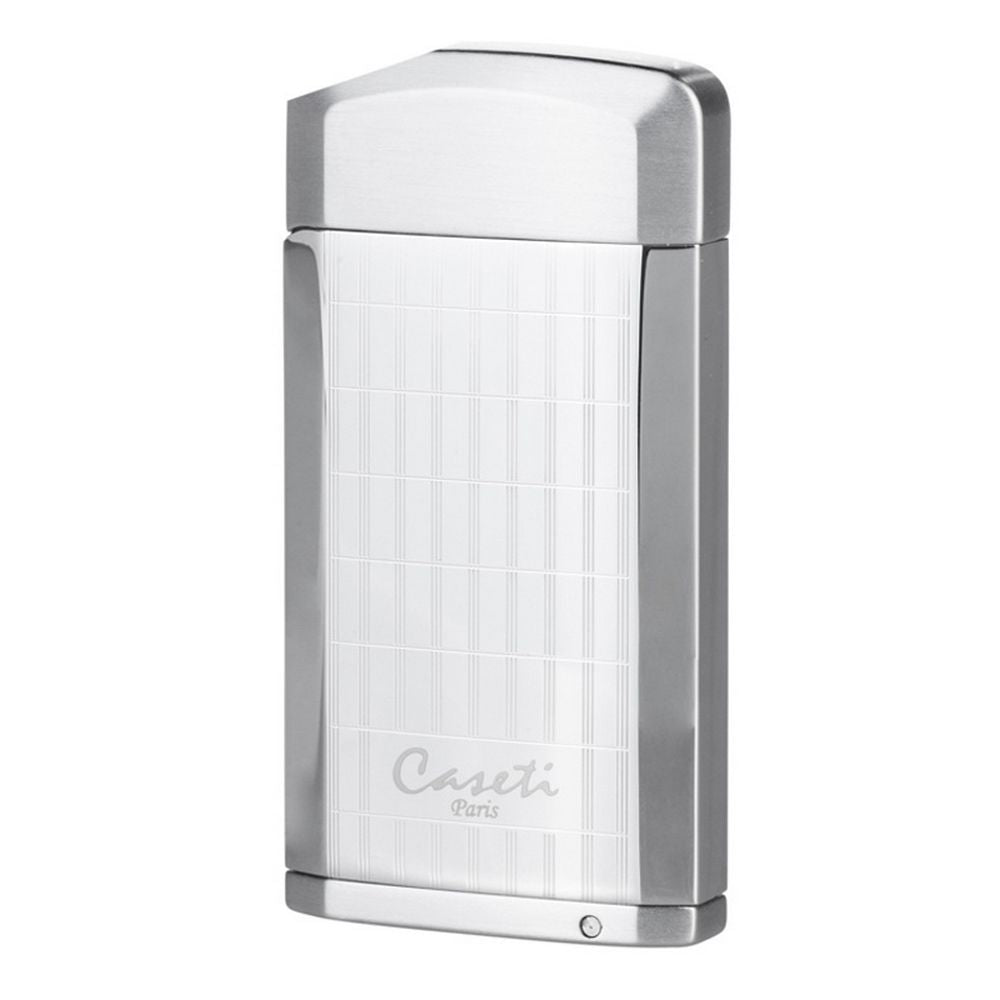 CASETI Lighter Cigar Jet Chrome + Puncher - Lighter from Caseti at The Prince Webshop