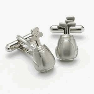 Cufflinks Golf bag - Cufflinks from Onyx Art of London at The Prince Webshop