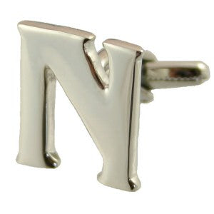 Cufflink Letter N - 1 pc.! - Cufflinks from Ceels at The Prince Webshop