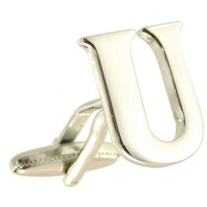 Cufflink Letter U - 1 pc.! - Cufflinks from Ceels at The Prince Webshop