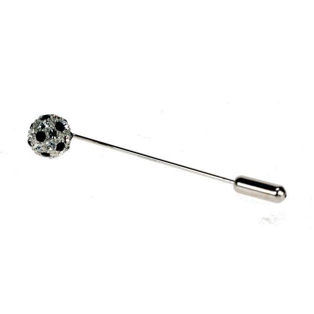Cravat Pin - Crystal Ball - Cravat Pin from Onyx Art of London at The Prince Webshop
